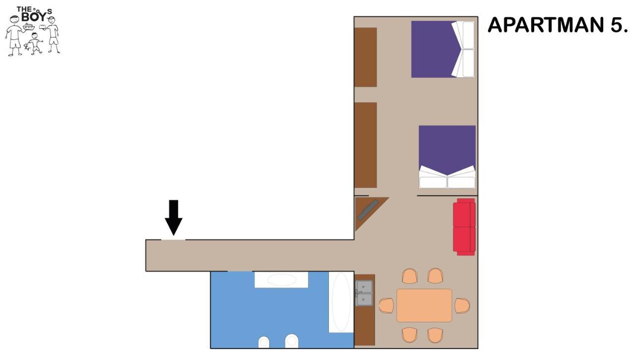 The Boys Apartman Siofok Ngoại thất bức ảnh