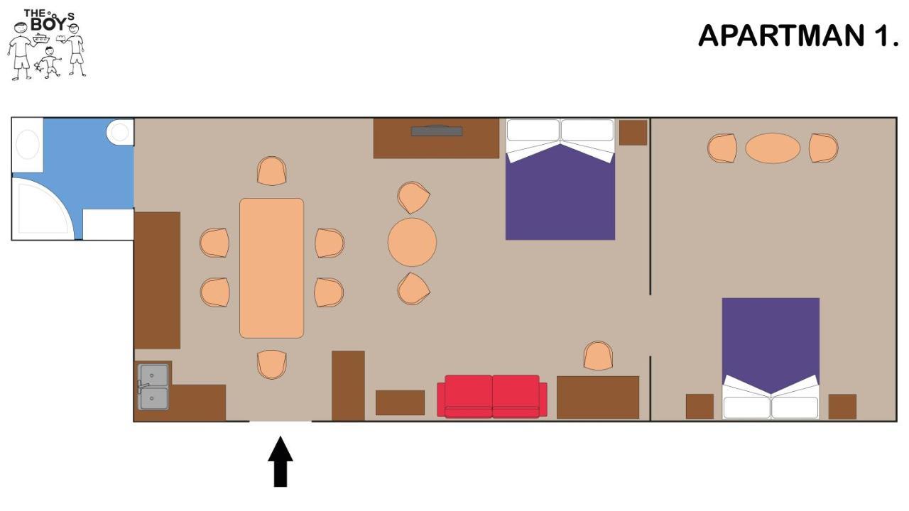 The Boys Apartman Siofok Ngoại thất bức ảnh