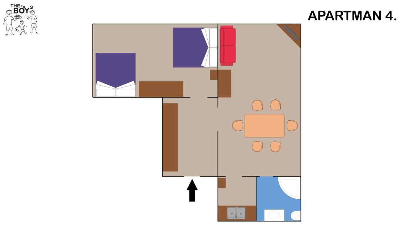 The Boys Apartman Siofok Ngoại thất bức ảnh