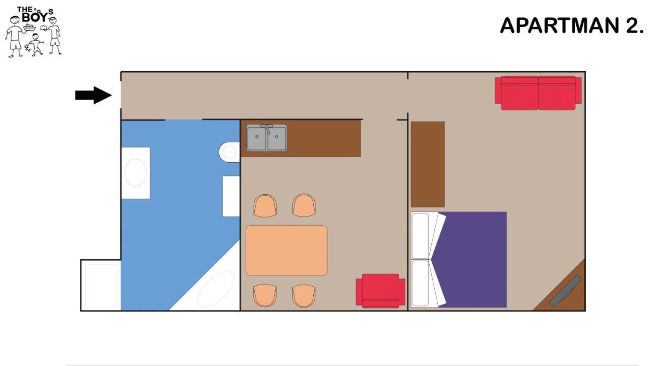 The Boys Apartman Siofok Ngoại thất bức ảnh