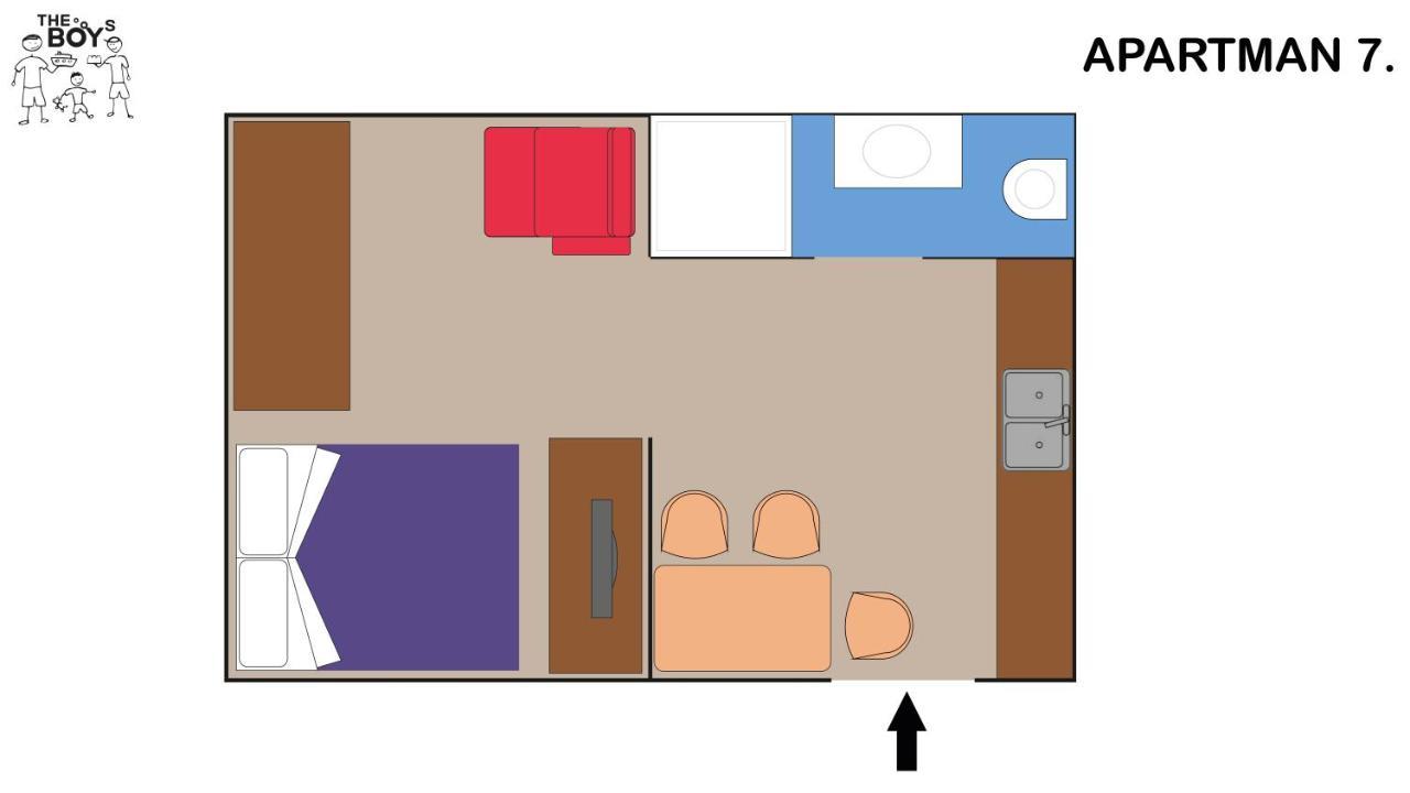 The Boys Apartman Siofok Ngoại thất bức ảnh